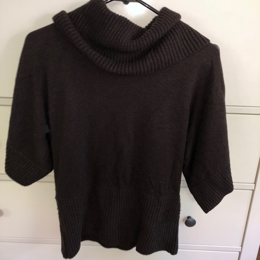 Brown Turtleneck